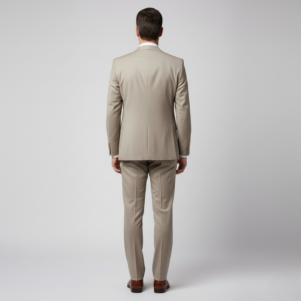 Men’s Three-Piece Suit with Blazer, Vest, and Trousers – Slim Fit